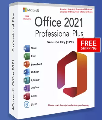 Microsoft Office 2021 Professional Plus New Package For 1 Pc • $69.99