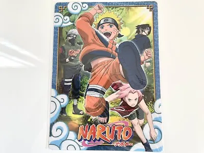 Naruto Kakashi Sasuke Sakura Gaara Showa Note Shitajiki Pencil Board • $3.99