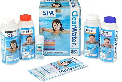 Swimming Pool Chlorine Granules Chemical Clearwater Starter Lazy Spa Hot Tub New • £23.99