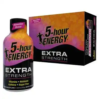 5 Hour Energy Shot Extra Strength HAWAIIAN BREEZE 12/Count - FREE SHIPPING!!! • $28