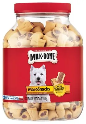 Small Dogs New Milk-Bone Maro Snacks Dog Treats Real Bone Marrow Pet Cat 40 Oz • $48.51
