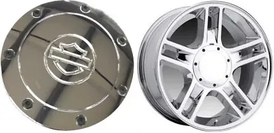 2000-2003 Ford F150 Harley Davidson Edition Chrome 3410 Wheel Center Cap Oem • $49.99