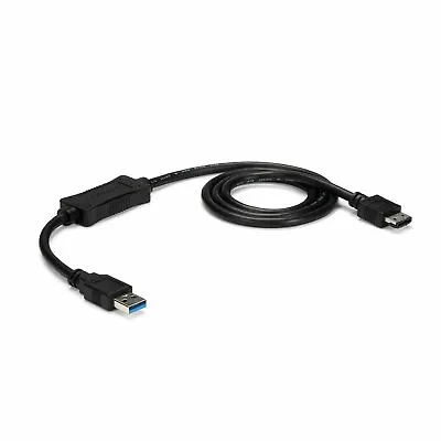 Star Tech 6Gbps USB 3.0 To ESATA Adapter 3ft Cable For SSD/HDD/ODD Stroage Drive • $78