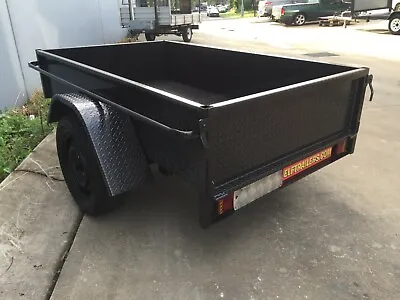 Brand New Deep Side Box Trailer LED 7X4FT H Duty ALSO 7x5 8x4 8x5 9x5 AVAILABLE • $1499.29