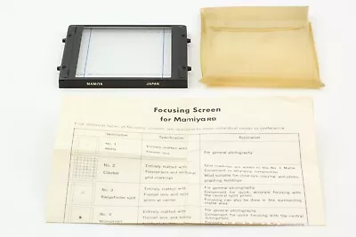  Near Mint  Mamiya Focusing Screen No.5 Cross Hair For RB67 From Japan • $89.99