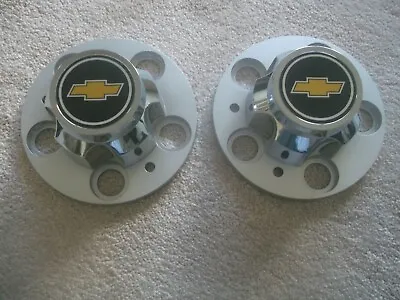 2 Chevy Chevrolet Truck Van 15 Inch 15x8 15x7 Rally Wheel Center Hub Caps 5 Lugs • $35