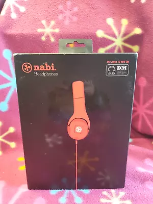 Kids Nabi Headphones 00-FA12 Dual Mode With Kids Safe Listenening. • $25