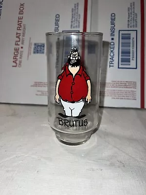 Vintage 1975 Popeye’s Brutus Glass Coca Cola Coke Kollect A Set King Features • $13.75