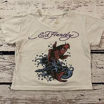 Ed Hardy Kids Graphic Tee Vintage Size Medium • $14.99