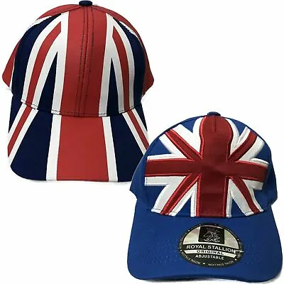 Union Jack Unisex British Flag Baseball Cap Men's Baseball Cap For Women • £9.99