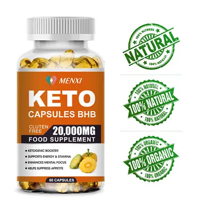 Keto Diet BHB Pills 20000mg Best Weight Loss Supplement Fat Burn Carb Blocker • £10.62