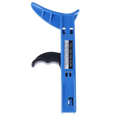 Cable Tie Gun For Nylon Cable Tie Fastening And Cutting Tool TG-100 Hand Tool_JY • £5.86