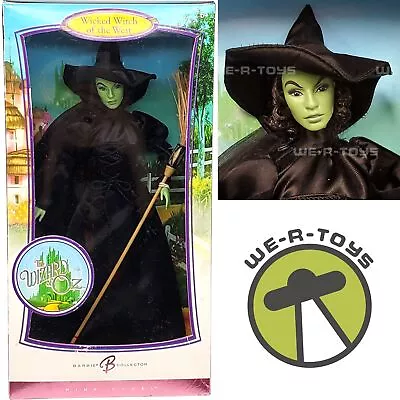 The Wizard Of Oz Wicked Witch Of The West Barbie Doll 2006 Mattel K8685 • $107.96