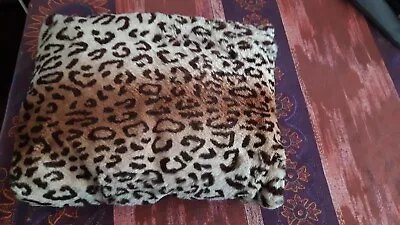 Womens  Vintage Leopard Muff Hand Warmer 1940-50s • $15