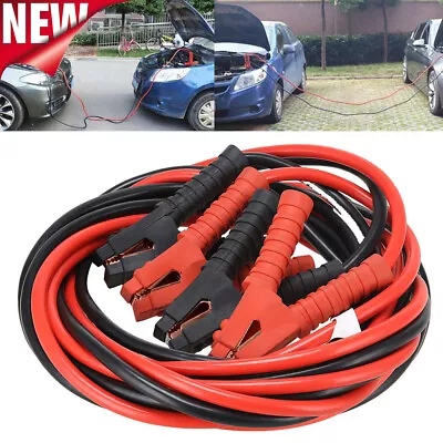 20FT 1200AMP Booster Cables 1 Gauge Jumper Leads Heavy Duty Car Van Clamps Start • $41.44