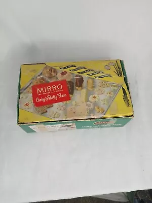 Vintage Mirro Cookie And Pastry Press In Original Box All Aluminum • $22