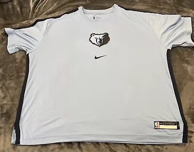 2XL Nike NBA Memphis Grizzlies Team Player Issued Shooting Shirt • $65