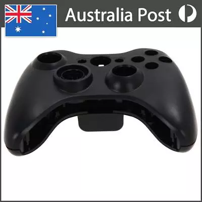 Wireless Controller Full Case Shell Cover + Buttons For XBox 360 Black • $15.49