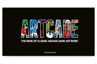 ARTCADE - The Book Of Classic Arcade Game Art (Extended Edition) • $49.99