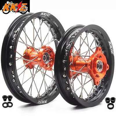 KKE 1.6*12 /1.6*10  Mini Dirt Bike Wheels For KTM 50 SX 2014-2023 Rims Set • $429