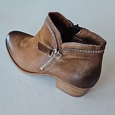 NIB Miz Mooz Leather Baylie Boots In Hazelnut  Size 41 Or 9.5-10 US • $89