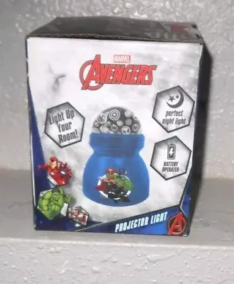 🔥NEW Marvel Avengers Projector Night Light LED Kids Room Toy Decor 3.74”x 3.34” • $10.99