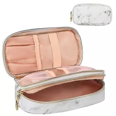 Makeup Bag For WomenPouch BagMakeup Brush Bags Travel Kit Organizer Cosmetic B • $12.49