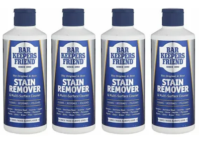 £9.85 • Buy X4  Bar Keepers Friend Stain Remover & Multi Surface Cleaner 250g  X4