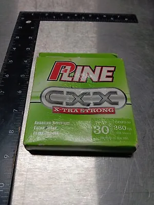 P-Line CXXFG-30 CXX X-Tra Strong Mono Filler Spool 260Yds Moss Green • $5