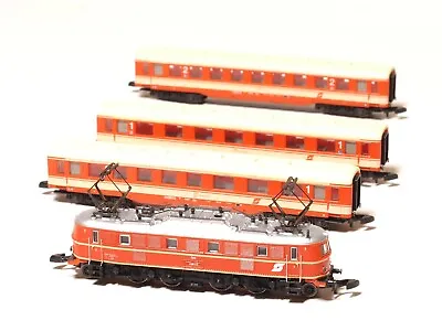 88082 87354 Marklin Z Locomotive Car Set  Austria ÖBB  5 Pole Motor LED Light • $849