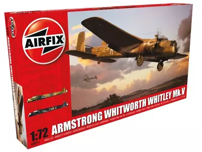 New Re-Released A08016 Airfix 1:72nd Scale Armstrong Whitworth Whitley Mk.V Kit. • £37.99