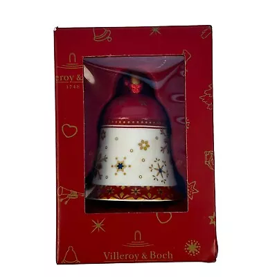 Villeroy & Boch My Christmas Tree Bell Ornament In Original Box • $16.19