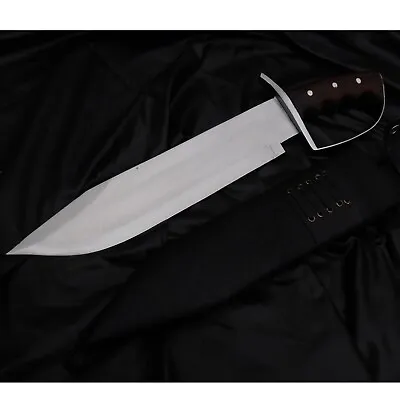 Large Hunting Bowie Knife-Survival Knives-camping Knife-machete-forged-working • $184.99