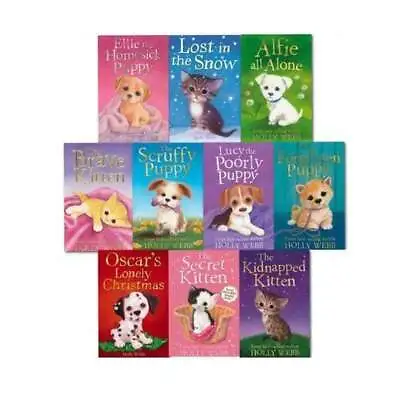 Holly Webb 10 Books Set Animal Stories Puppy And Kitten Rescue Series Series 3 • £19.99