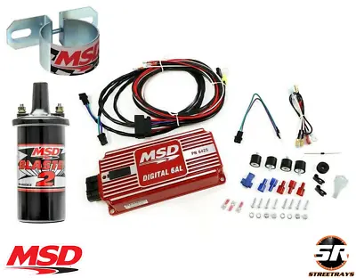 MSD 6AL Ignition Kit Digital Box 6425 Blaster 2 Coil 82023 Mounting Bracket 8213 • $425