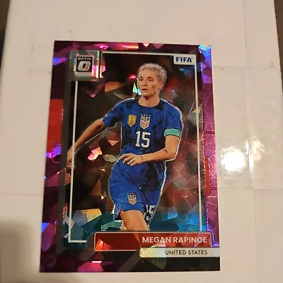 Megan Rapinoe 2022-23 Panini Donruss Optic Purple Cracked Ice /99 • $14.99