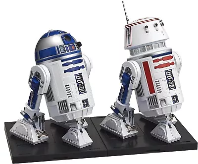 BANDAI Star Wars R2-D2 & R5-D4 1/12 Scale Plastic Model Kit From Japan • $51.57