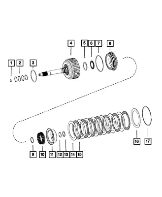 Genuine Mopar Bearing Races 68269548AA • $15.71