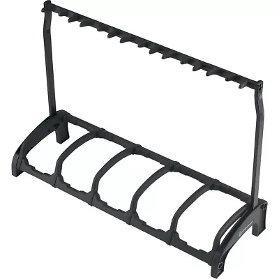 K&M 17515.016.55 Guardian Five Guitar Stand Rack-style (5 Guitars) Black • $289.99