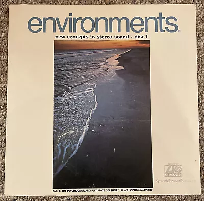 Environments Ultimate Seashore Optimum Aviary Vinyl LP 1970 Atlantic • $1.79