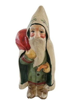 $200 • Buy Vaillancourt Folk Art, Chalkware Scherenschnitte Father1480 1993
