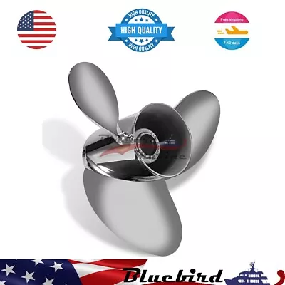 15 1/4 X 17 Stainless Outboard Boat Propeller For Mercury 150-300HP 15spline • $290.99