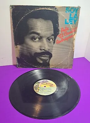 Pete El Conde Rodriguez Soy La Ley LP Vinyl 1979 Fania • $23