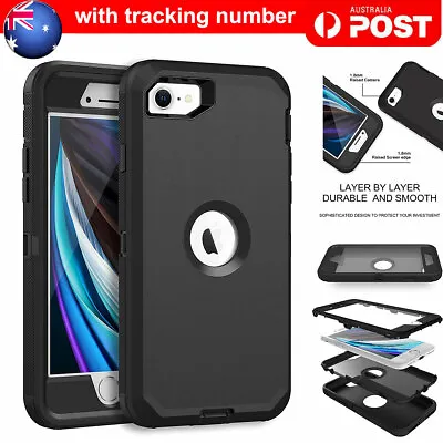 $10.99 • Buy For IPhone SE 2022/SE 2020/8/7 Case Shockproof Heavy Duty Tough Protective Cover