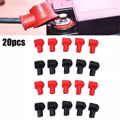 20PCS Battery Terminal Cover Boots Insulating Protective Lug Cap 12x20mm • $9.12