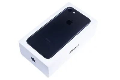 New Boxed Apple IPhone 7 32GB BLACK Unlocked Smartphone 100%  Battery Health A++ • £78.49
