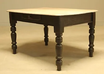 A Victorian Pine Scrubbed Top Table • $740.80
