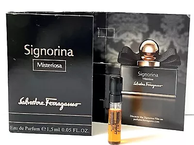 SALVATORE FERRAGAMO SIGNORINA MISTERIOSA 1.5ml EDP SAMPLE SPRAY • £4.50