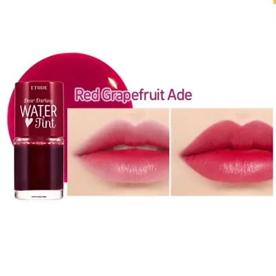 ETUDE Dear Darling Water Tint 9g #04 Red Grapefruit Vivid Lip Tint Lip Stain NEW • $14.98