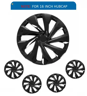 16  SET (4 Pcs) Abs Hubcap Snap On Full Wheel Rim Cover For Volvo R16 Tire • $99.90